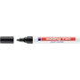 Edding 750 Marcador de Pintura Permanente Negro con Punta Redonda 2-4 mm
